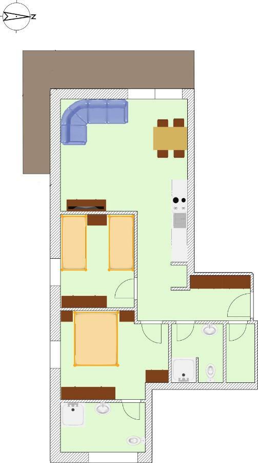 טאלה Apartman Jezko מראה חיצוני תמונה